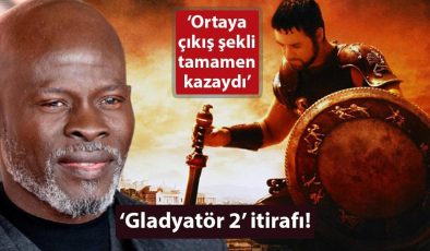 Djimon Hounsou’dan açıklama! ‘Gladyatör 2’de rol alacak mı?