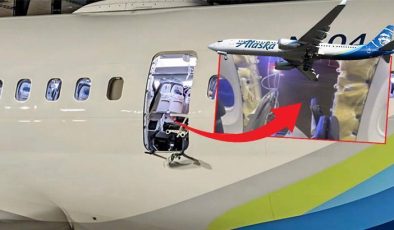 Uçakta patlayan acil çıkış kapısı kamufleymiş! ‘İmalat sırasındaki hatayı işaret ediyor’