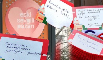 İstanbul’da ilginç yer! Eski sevgililerine ait ne varsa satışa çıkardılar