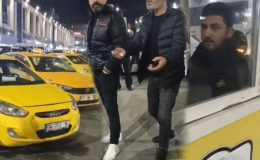 Otogarda taksicilerle müşteri arasında tartışma! ‘Bizi neden götürmüyorsun’