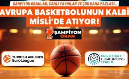Avrupa basketbolunun kalbi Misli’de atıyor! EuroLeague ve FIBA Şampiyonlar Ligi’nde canlı yayınlar, Şampiyon Oranlar ve çok daha fazlası…