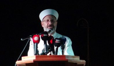 Ali Erbaş: Birbirimize karşı güven duymalıyız