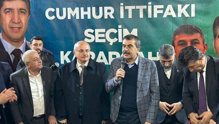 Bakan Yusuf Tekin: 31 Mart’ta, ilk yarısını oynadığımız maçın ikinci yarısı