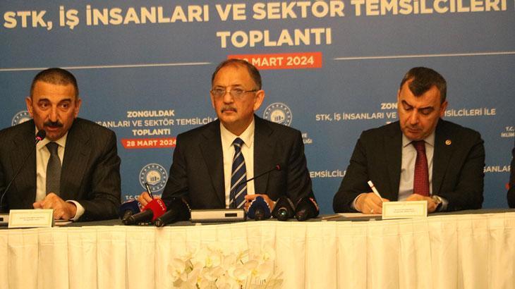 “Yapmamız gereken afetlere karşı dirençli şehirler oluşturmak”