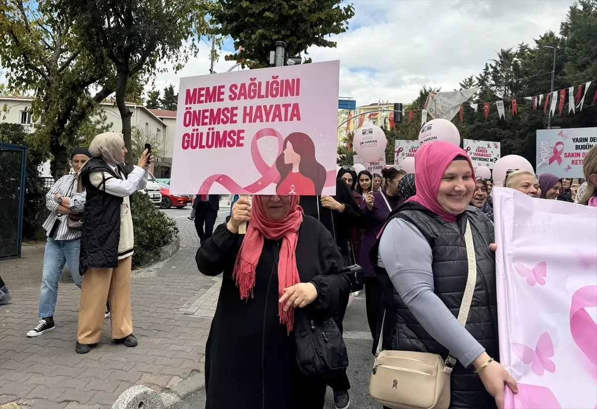 Bahçelievler’de Meme Kanseri Farkındalığı Yürüyüşü