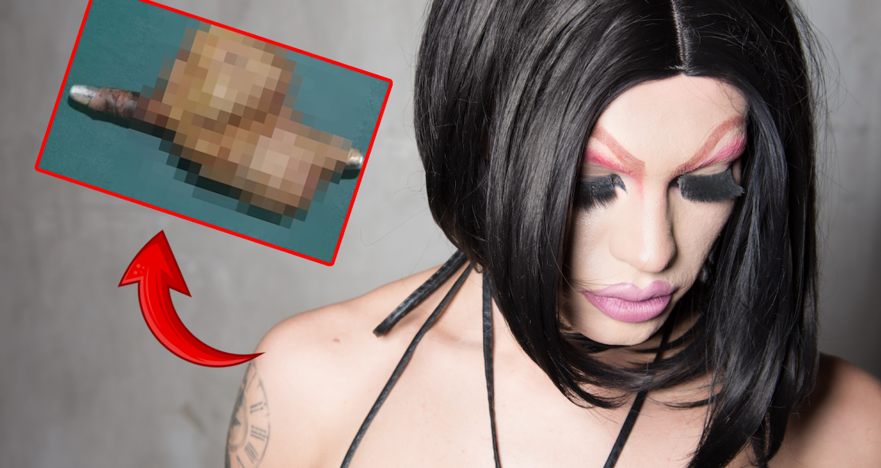 8 santimetrelik cisim yaşlı travestinin sonu oldu