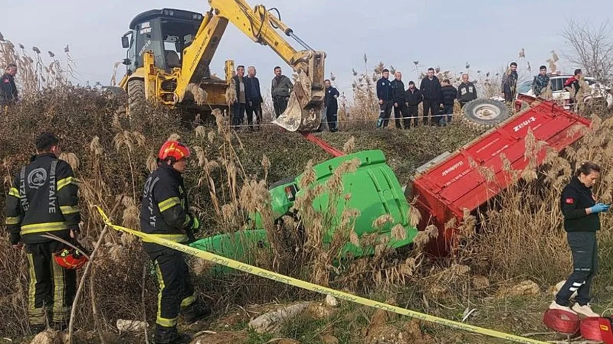 Denizli’de traktör kazası: Dede öldü, torunu kurtuldu