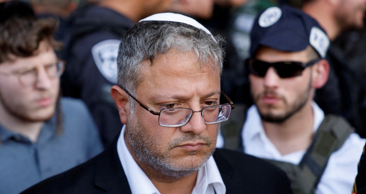 Rehine ailelerinin protestosunu hazmedemeyen Ben-Gvir, salonu terk etti